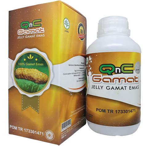Qnc Jelly Gamat 300ml Ekstrak Teripang Emas Terbaik Mimin Herbal