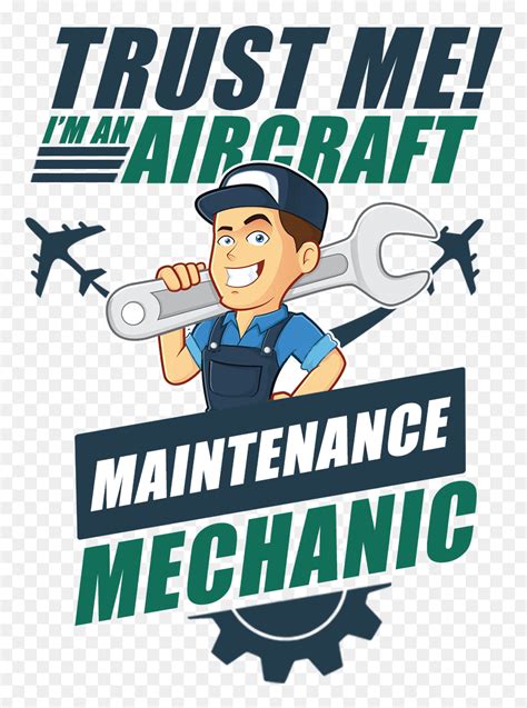 Aircraft Maintenance Mechanic Png Cartoon Transparent Png Vhv