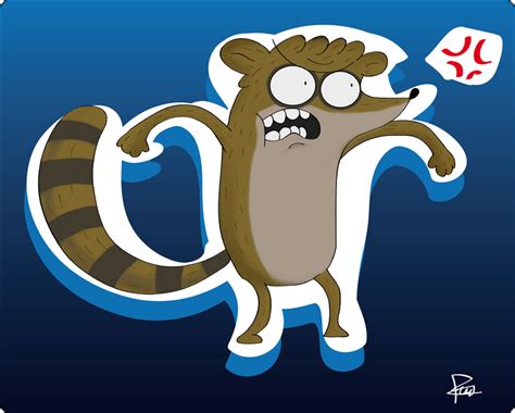 Rigby By The Butcher X On Deviantart