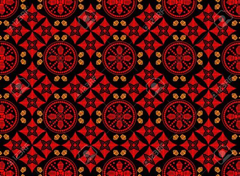 Background Batik Merah Vector Donna Rampling
