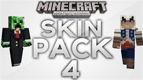 Minecraft Skin Pack 4 All 45 Skins Youtube