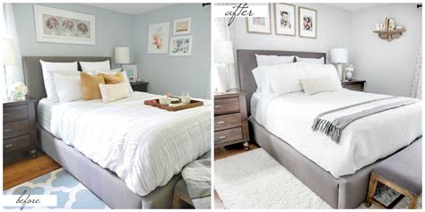 Small Master Bedroom Makeover Before And After Paint Colors And More