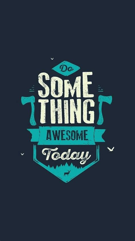Do Something Awesome Today Quote Posters Book Cover Design