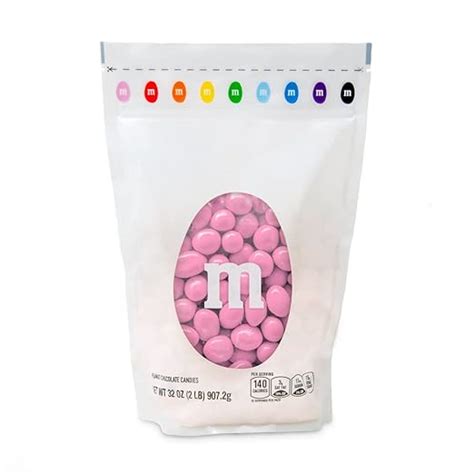 Mandms Peanut Pink Chocolate Candy 2lbs Of Bulk Candy In