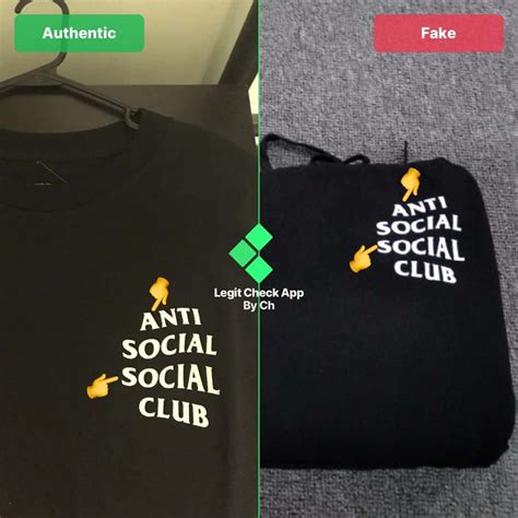 If i had already removed the money and spent it. Fake Vs Real Anti Social Social Club ASSC Logo Guide ...