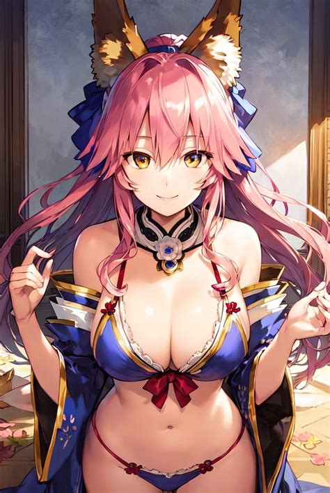 Tamamo And Tamamo No Mae Fate And 1 More Generated By Dorso123 Using Anythingelse Aibooru