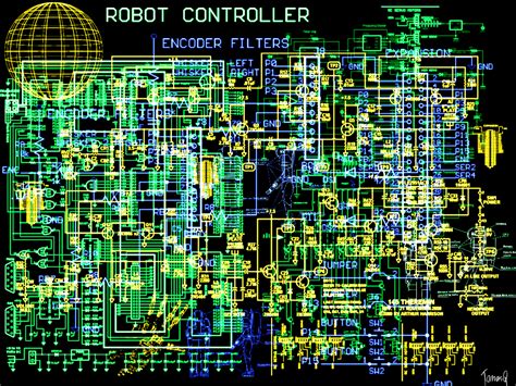Electronic Schematic Wallpaper By Tomasq On Deviantart