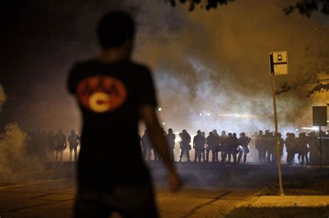 Protesters Met With Tear Gas In Ferguson Reaction Cleveland Com