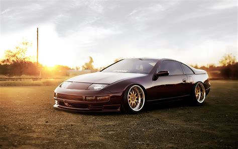 Wallpaper Jdm Sports Car Coupe Stance Nissan 300zx Sedan Wheel