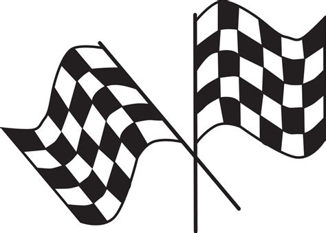 Race Car Flag Svg