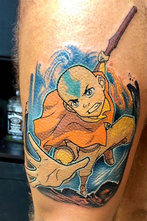 Aggregate More Than 59 Avatar The Last Airbender Tattoo Sleeve In