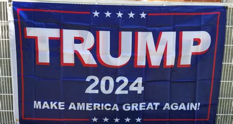 Trump 2024 Make America Great Again Maga Flag 3x5 Rough Tex 150d Nylon
