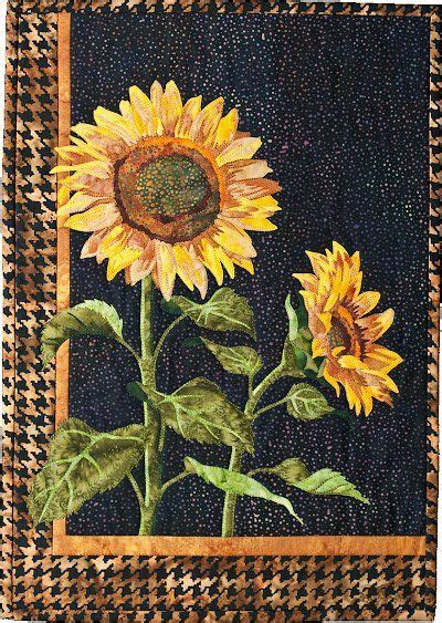 Sunflower Quilt Pattern The Virginia Quilter Sunflower Quilts