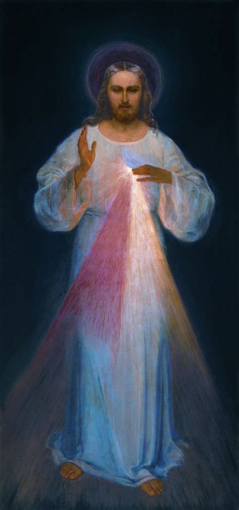 The marian fathers have been the official promoters and guardians of the authentic divine. File:Kazimirowski Eugeniusz, Divine Mercy, 1934.jpg ...