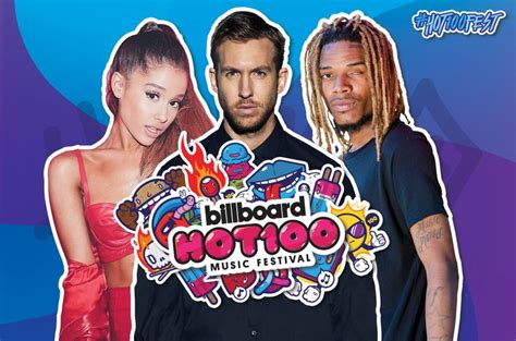 billboard hot 100 festival daily lineup revealed billboard hot 100 festival hottest 100