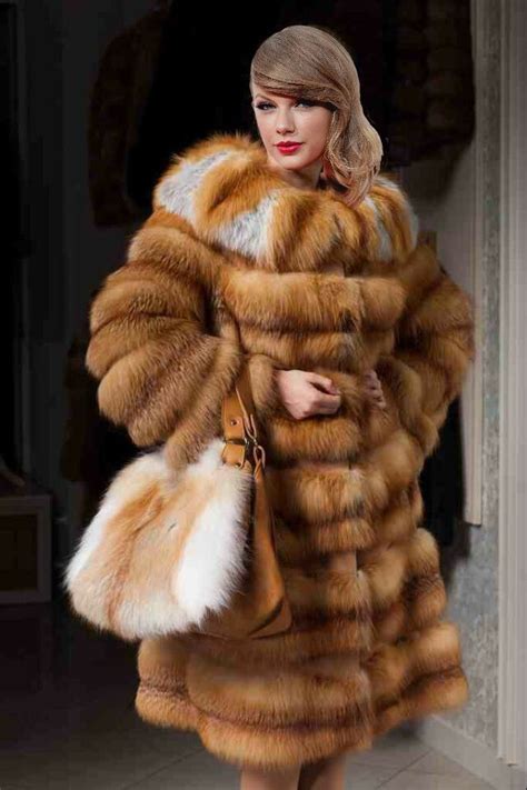 Red Fox Fur Coat Fox Fur Fur Fur Coat