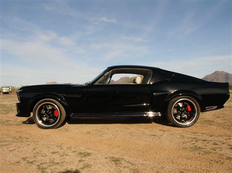 1967 Ford Mustang Fastback Raven Black Muscle Cars Zone