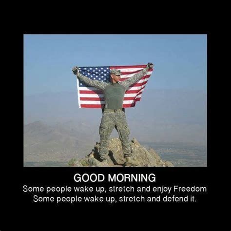 Wake Up Stretch And Defend Military Heroes Photo Defender