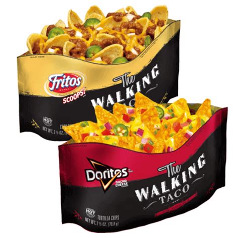 Frito Lay The Walking Taco Variety Packs 14 Bags Fritos Scoop Top N Go