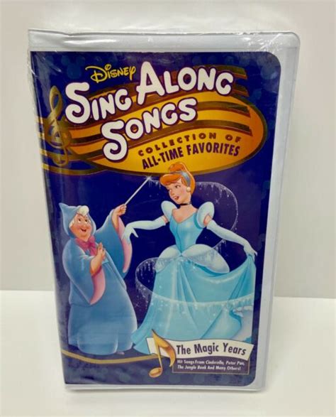 Disneys Sing Along Songs Sing Along Songs The Magic Years Vhs