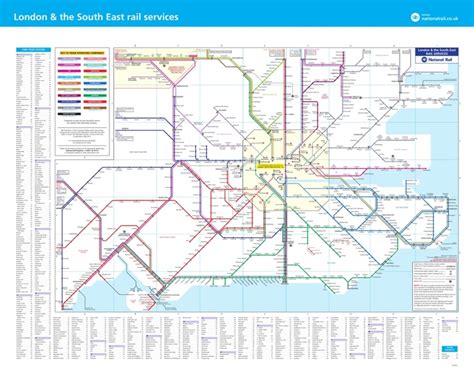 Map Of London And The South East By Atoc You Can Plan Yourjourney