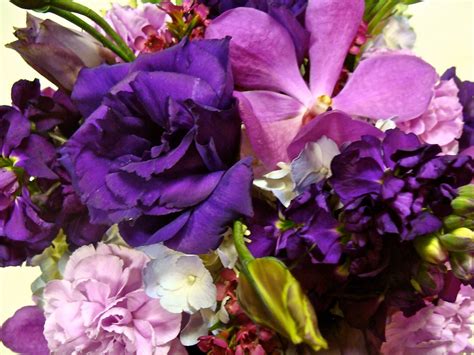 Florissimo Purple Bridal Bouquet 2