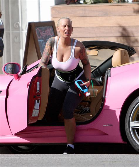 Amber Rose Booty In Tights 32 Gotceleb