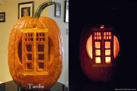 Doctor Who Jack O Lanterns For Haloween Pumpkin Carving Halloween