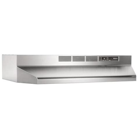 Check spelling or type a new query. Shop Broan Undercabinet Range Hood (Stainless Steel/Black ...