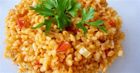 Turkish Food Adventure Bulgur Pilavi Nutritious Bulgur Pilaf Recipe