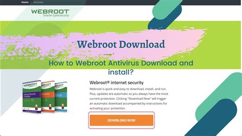 How To Webroot Antivirus Download And Install In 2020 Installation