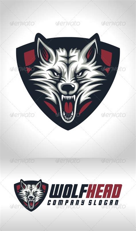 In this point, you may be confused about where to start, lettermark, wordmark, brandmark or emblem. Wolf Head Logo Design Template Vector #logotype Download ...