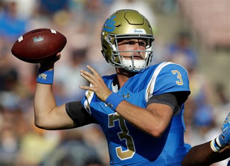 Ucla Qb Wilton Speight Sidelined Again Against Fresno State Daily News