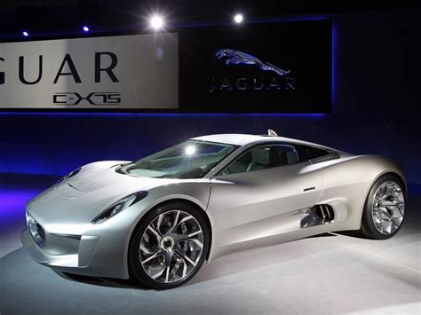 Jaguar C X75 Concept El Auto Del Villano De La Nueva Película De James