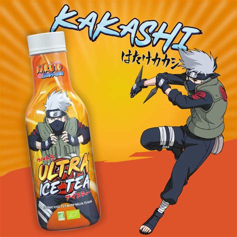 Buy Ultra Ice Tea Naruto Kakashi 500ml X 12 The Kandy King