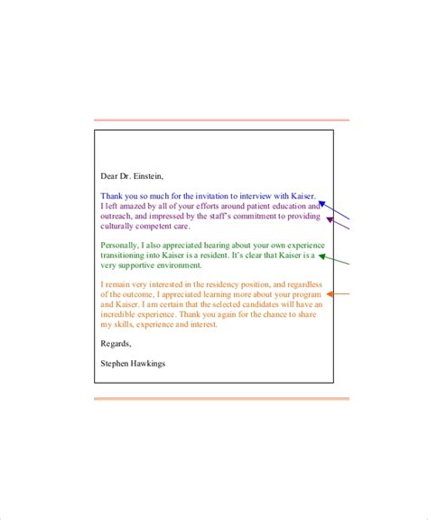 Free 6 Sample Personal Thank You Letter Templates In Pdf