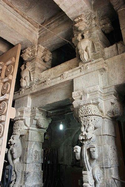 Fileyali Pillars In The Mahadwara Entrance Of