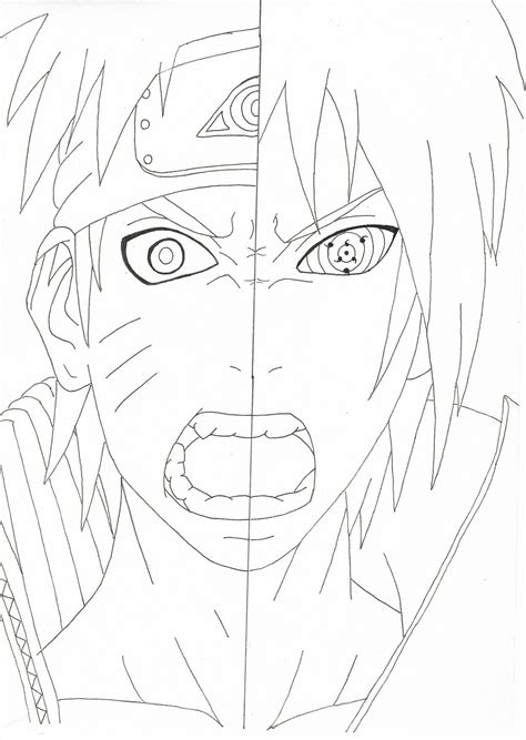 Naruto Desenho Naruto E Sasuke Desenho Desenhos Para Colorir Naruto