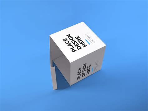 Premium Psd Realistic Box Packaging Mockup