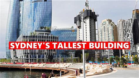 Sydneys Tallest Building Walking To Crown Sydney The Tallest