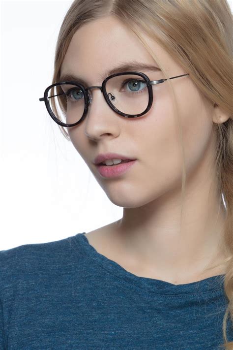 Vagabond Cool Classy Grayscale Floral Frames Eyebuydirect