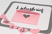 Von Herzen: DIY Valentinstagsgeschenk Liebesbrief ganz einfach selber ...