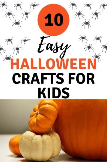 10 Easy Halloween Crafts For Kids Saving And Simplicity