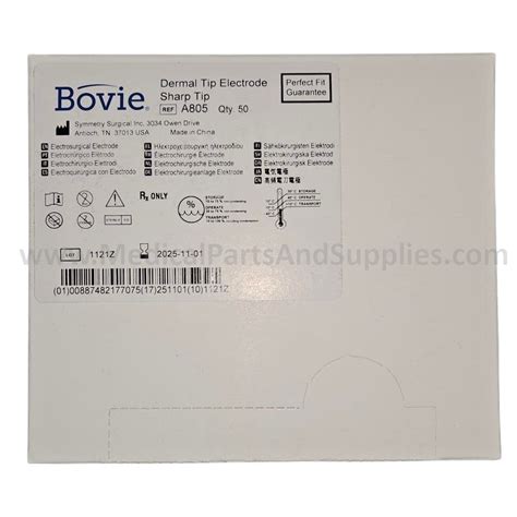 A805 Disposable Sterile Sharp Dermal Tips For The Bovie Derm 101