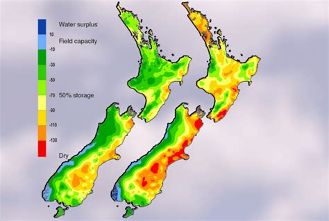 Detailed Update El Ninos Big Dry Now Showing Up Across New Zealand