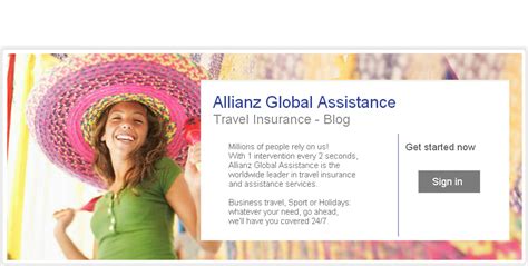 This was my first time to ensure my future travel. Allianz Global Assistance Travel Insurance