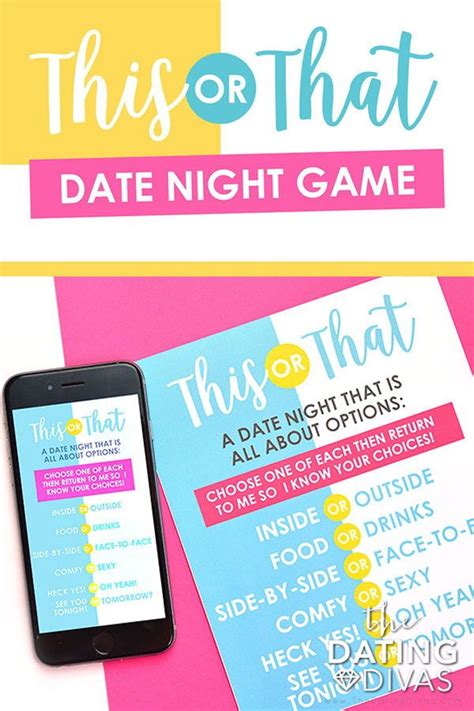 The 40 Best This Or That Questions Ever The Dating Divas Date Night