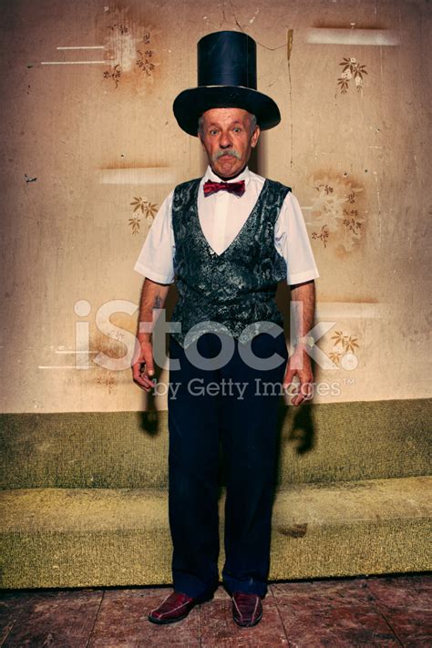 Scruffy Old Magician Stock Photo Royalty Free Freeimages