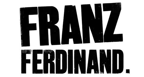 Franz Ferdinand Ferdinand Band Logos Clothes Design