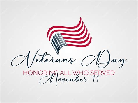 Premium Vector | Veterans day tribute with american flag saluting